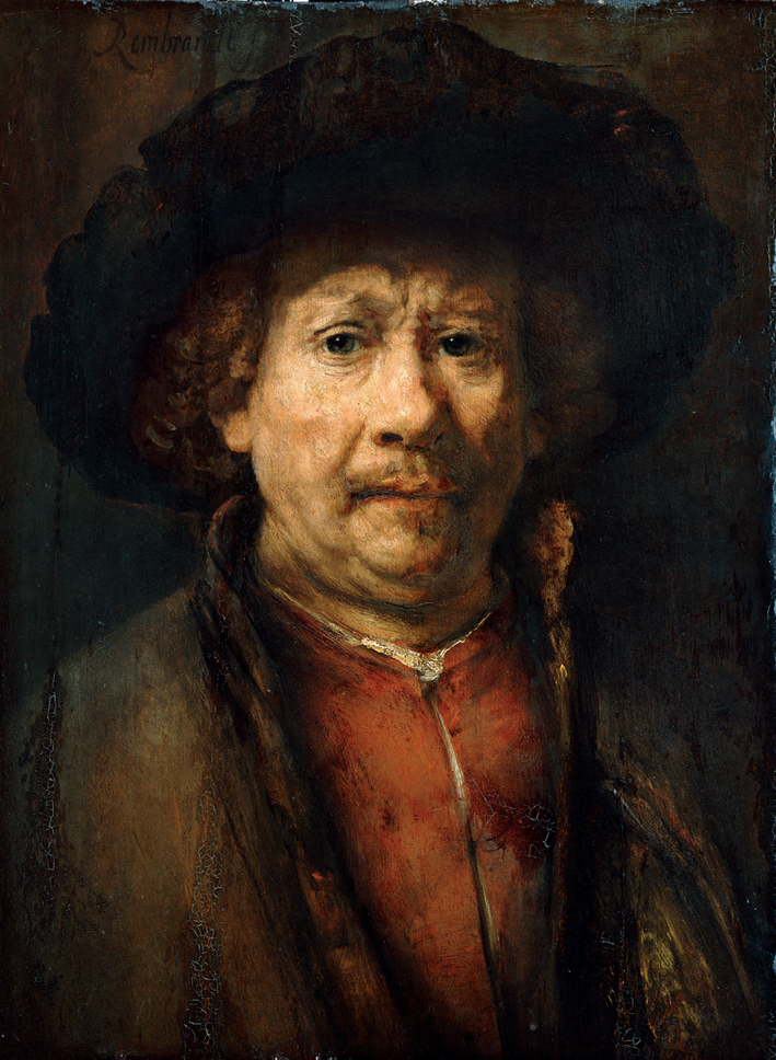 伦勃朗·梵·莱茵 Rembrandt van Rijn——  自画像9